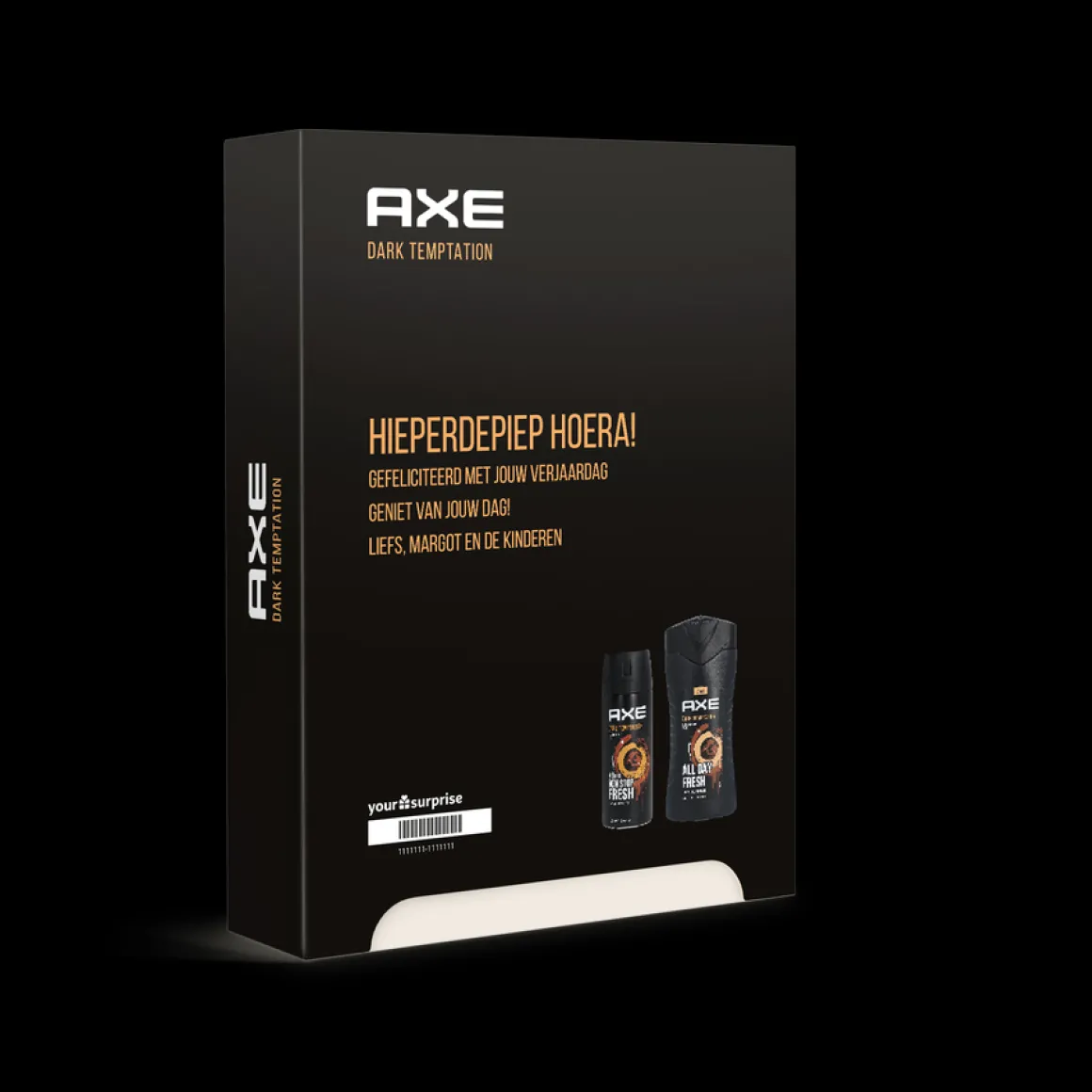 Axe set gift box - Dark Temptation