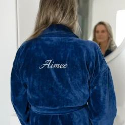 Badjas Dames met naam geborduurd