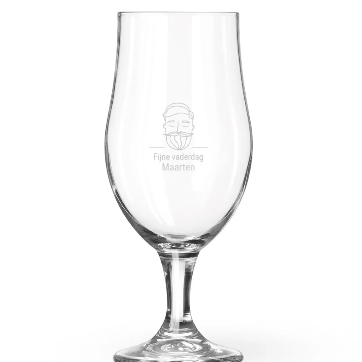 Bierglas met naam