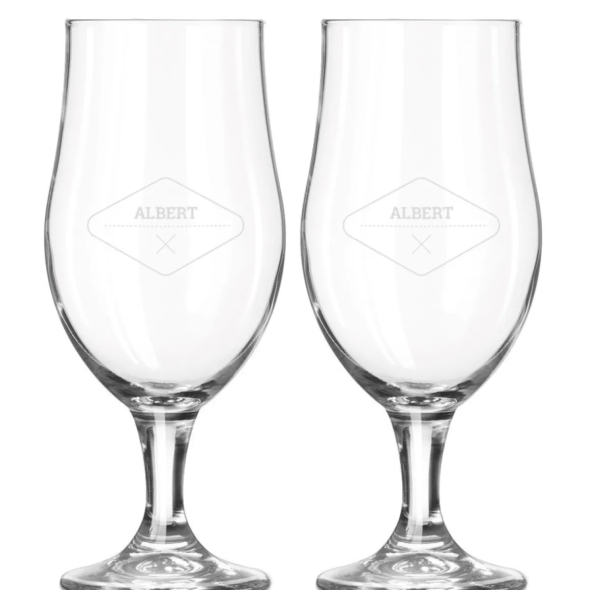 Bierglas met naam