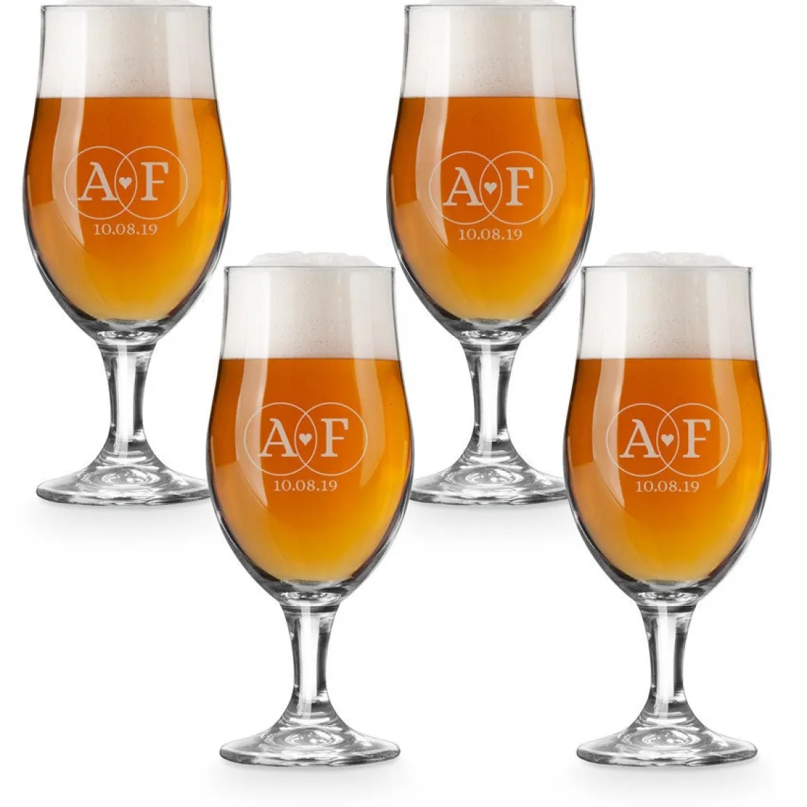 Bierglas met naam