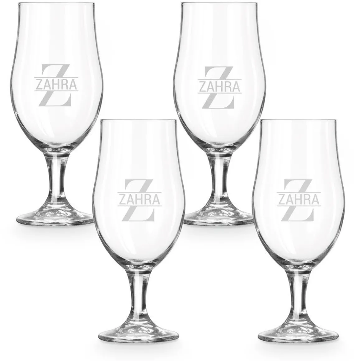 Bierglas met naam
