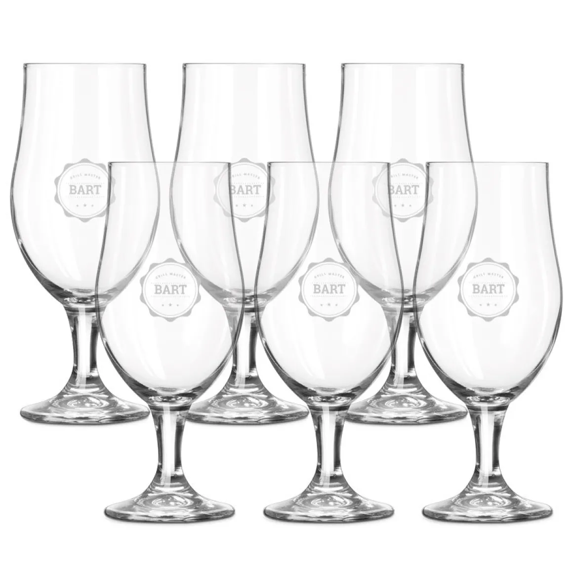 Bierglas met naam