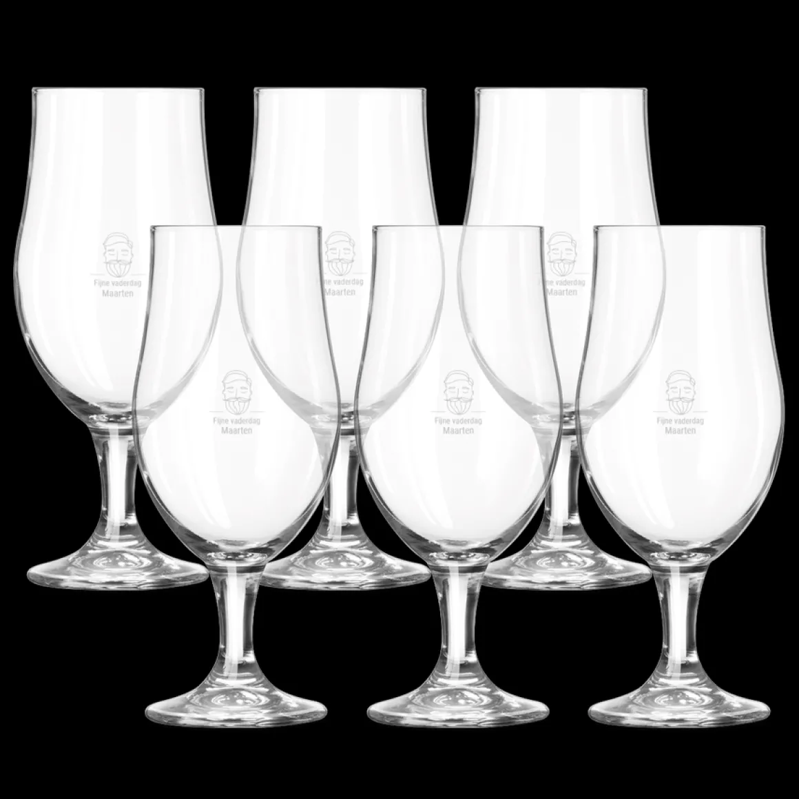 Bierglas met naam