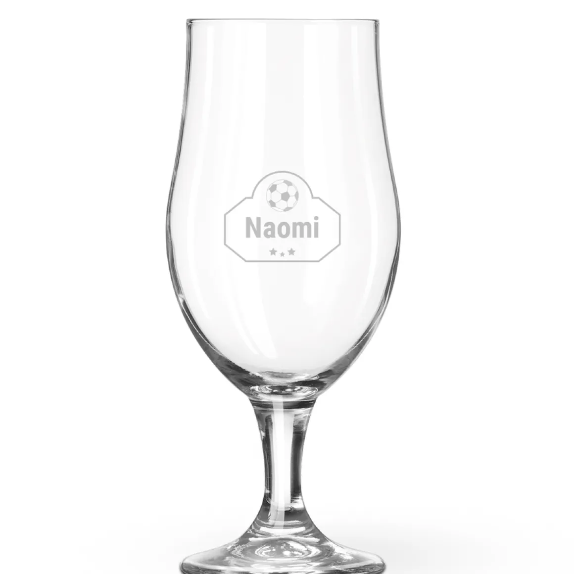 Bierglas met naam