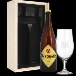Bierpakket met glas - Westmalle Tripel