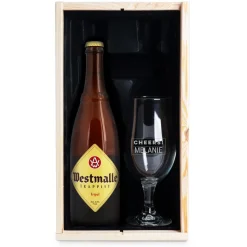 Bierpakket met glas - Westmalle Tripel