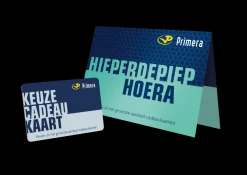 Bloomposy met Hieperdepiep hoera Primera Keuze Cadeaukaart