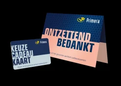 Bloomposy met Ontzettend bedankt Primera Keuze Cadeaukaart