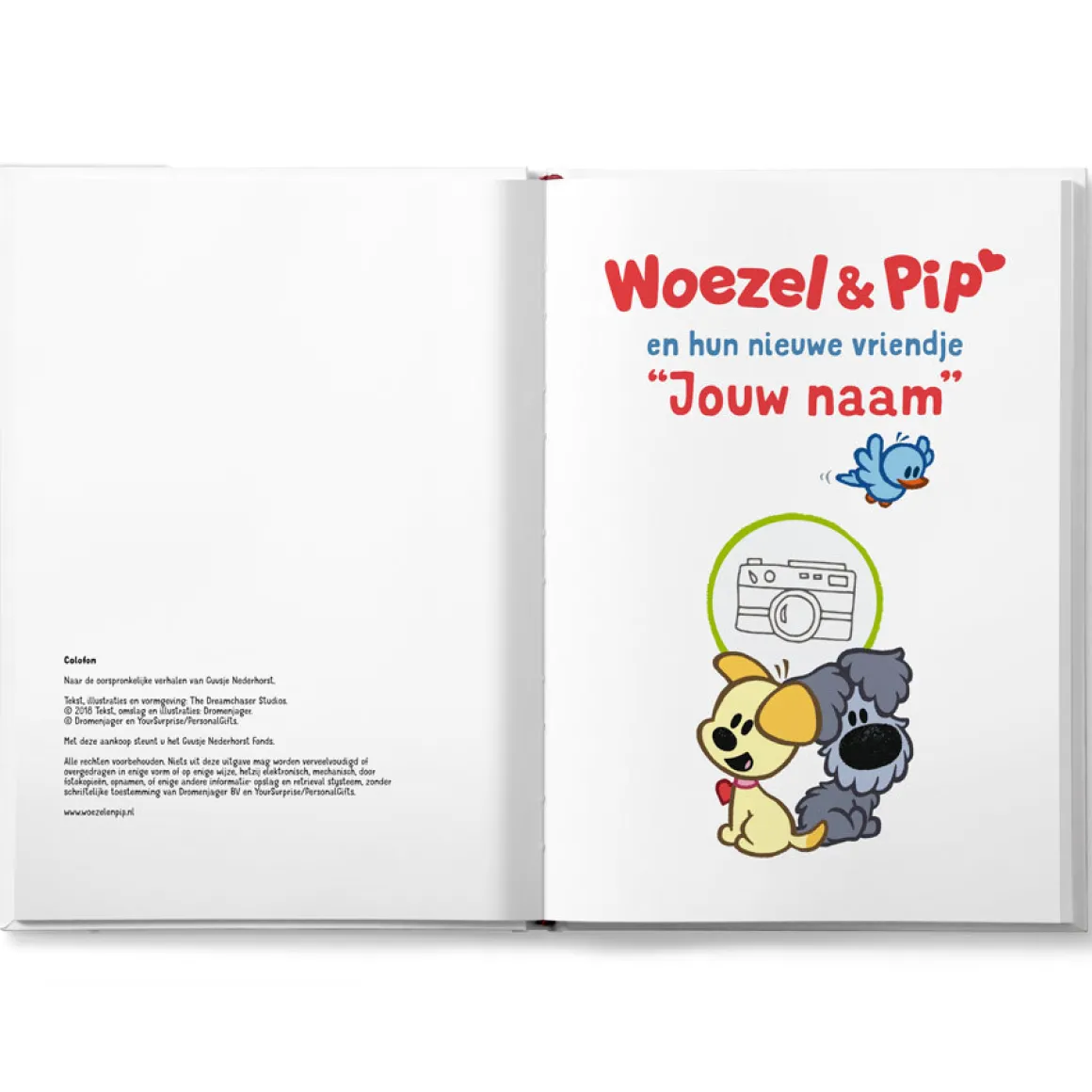 Boek - Woezel & Pip & vriendje