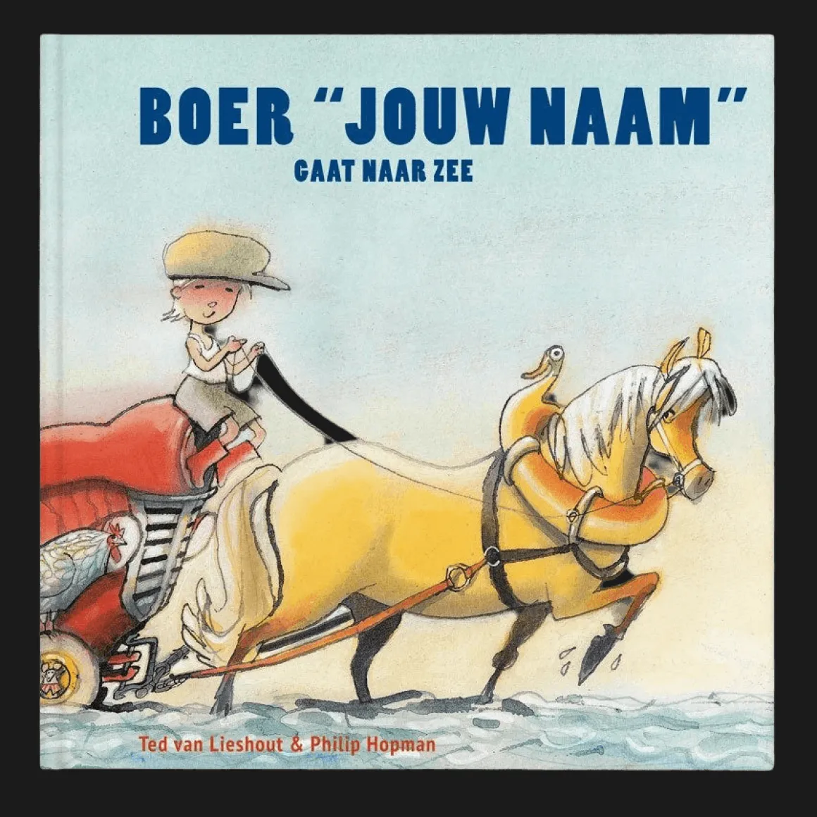 Boek "Boer Boris gaat naar zee" personaliseren