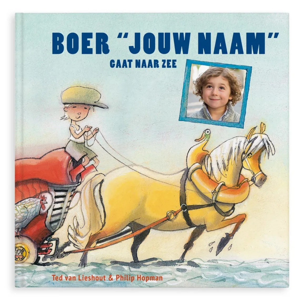 Boek "Boer Boris gaat naar zee" personaliseren