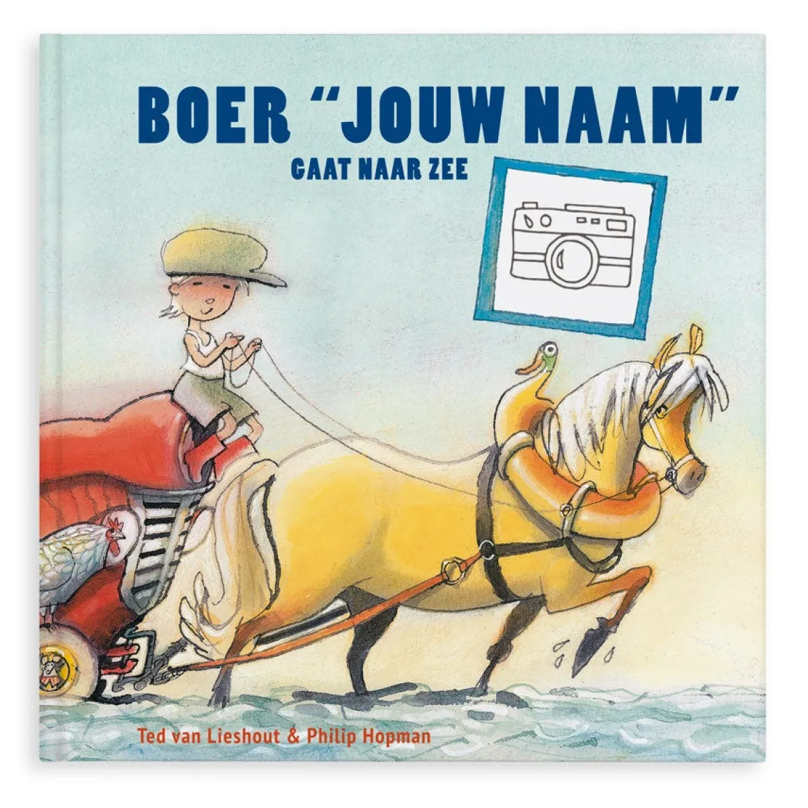 Boek "Boer Boris gaat naar zee" personaliseren