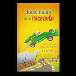 Boek "Daan in de raceauto" personaliseren
