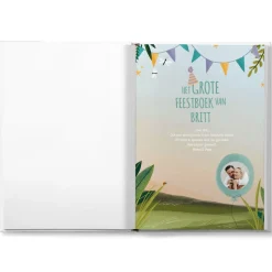 Boek Het grote feestboek personaliseren