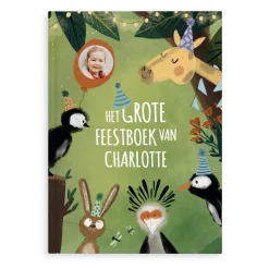 Boek Het grote feestboek personaliseren