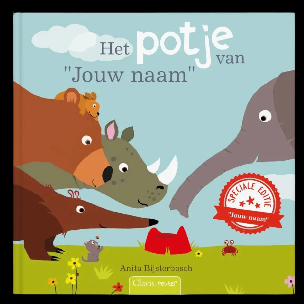 Boek "Het potje van .." met naam