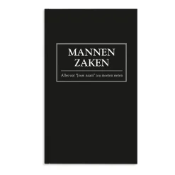 Boek "Mannenzaken" personaliseren