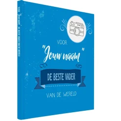 Boek met naam - De beste vader van de wereld