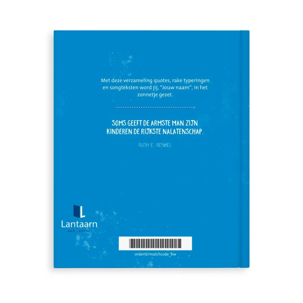 Boek met naam - De beste vader van de wereld