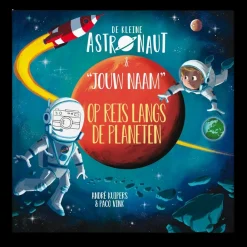 Boek met naam - De kleine astronaut