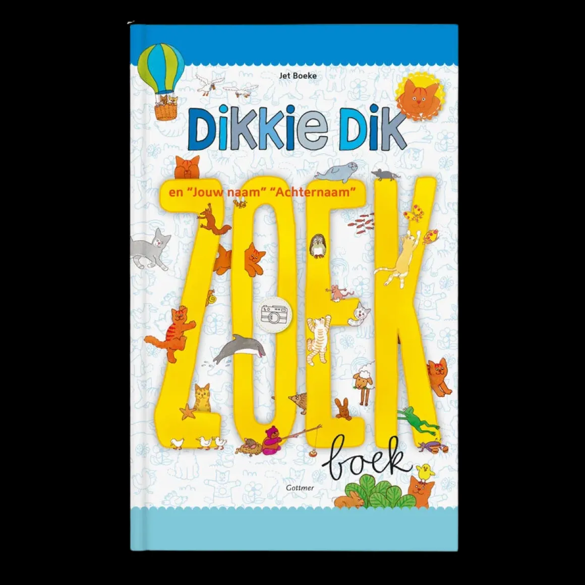 Boek met naam - Dikkie Dik - Groot zoekboek