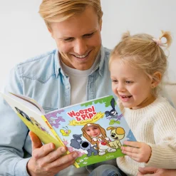 Boek met naam - Woezel en Pip boek - Op avontuur met
