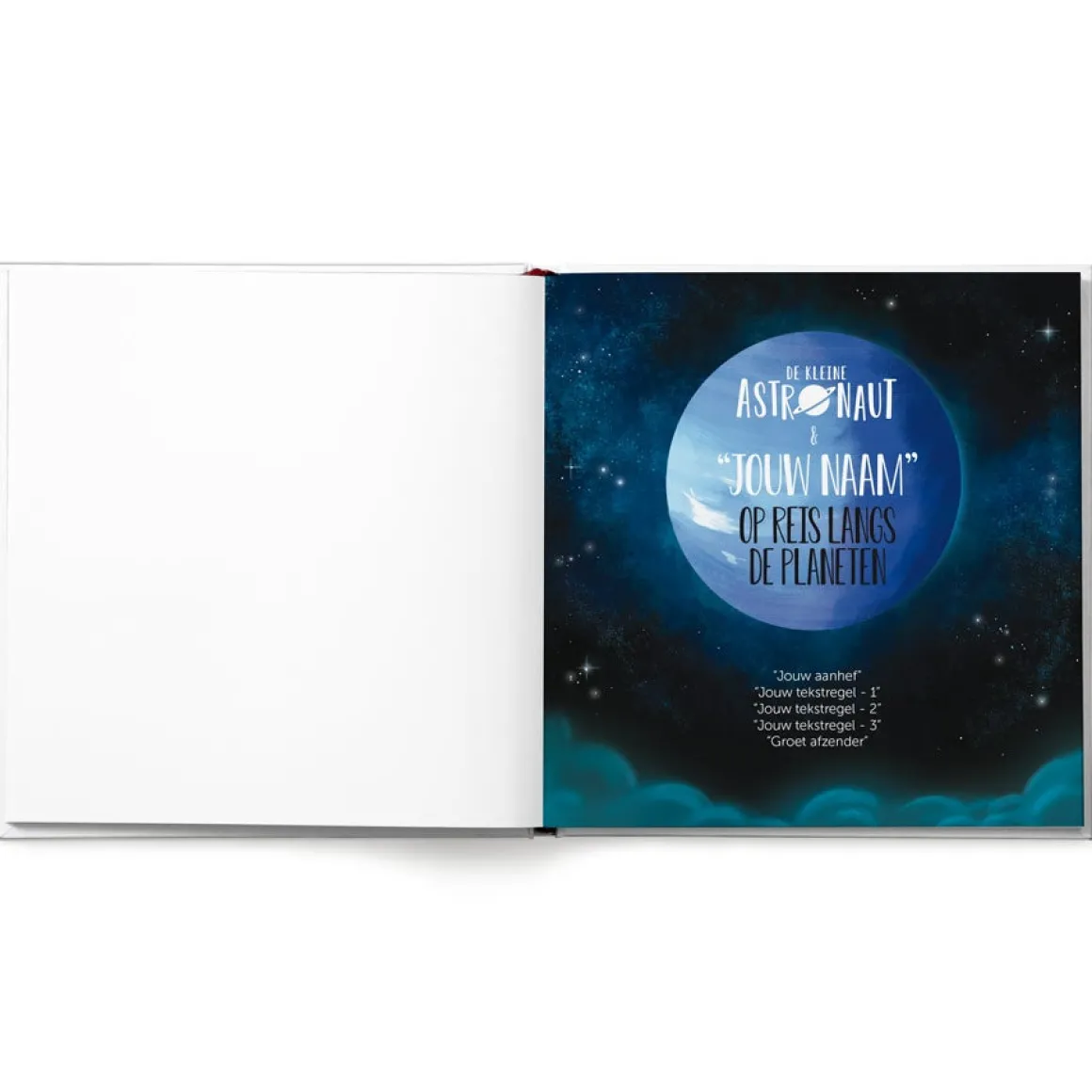 Boek met naam XXL - De kleine astronaut
