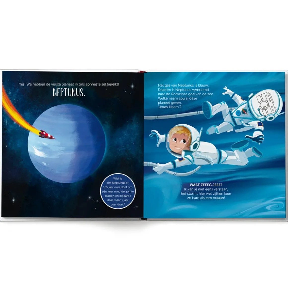 Boek met naam XXL - De kleine astronaut