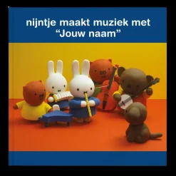 Boek "nijntje maakt muziek" personaliseren