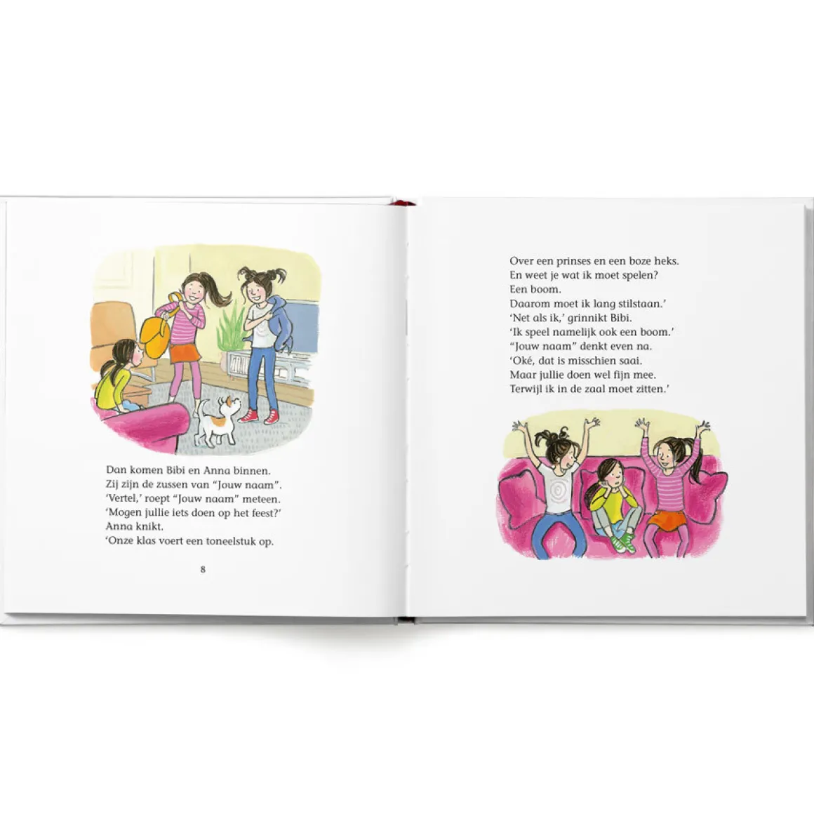 Boek "Pip is een ster" met naam
