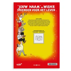 Boek Suske & Wiske "De nachtwachtbrigade" met naam