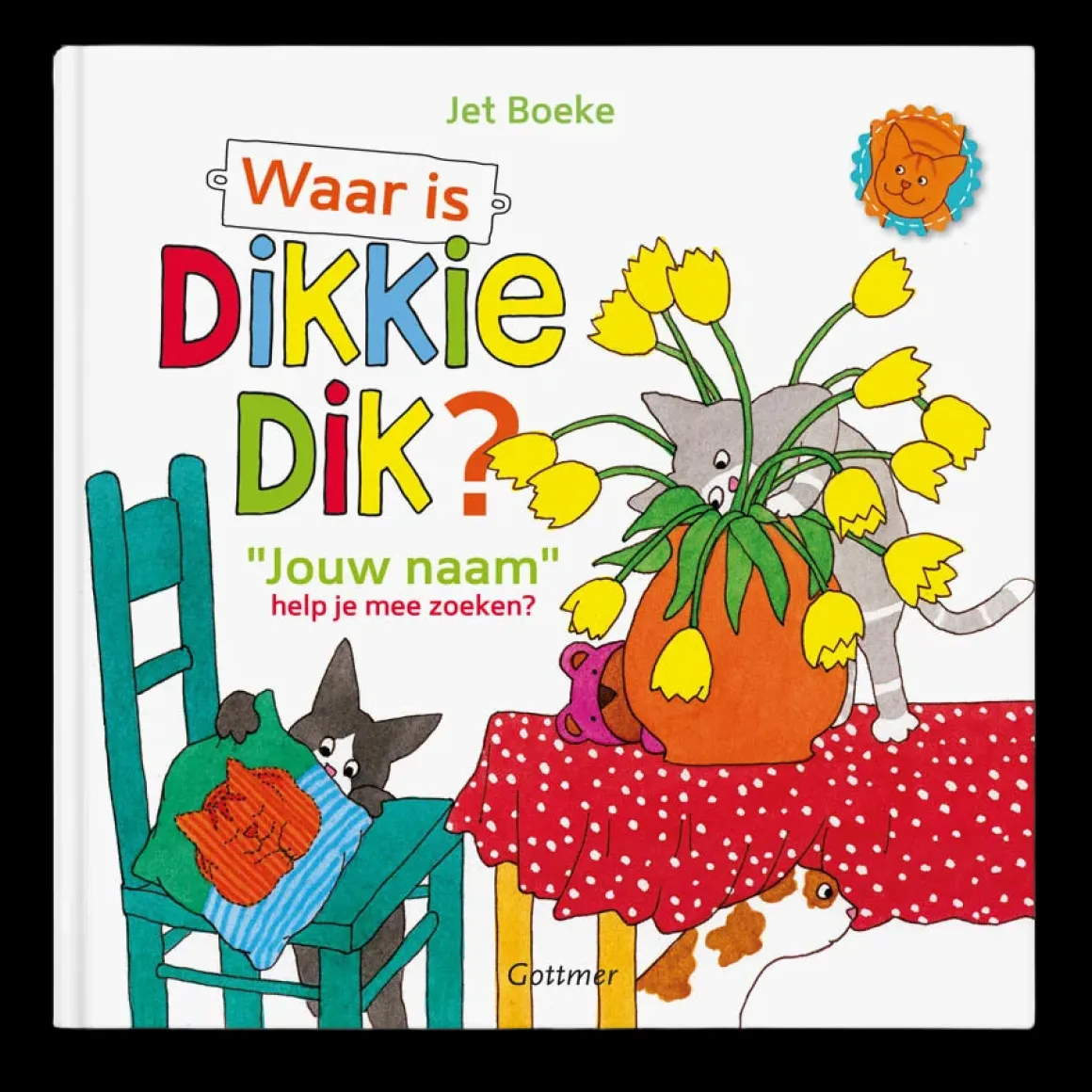 Boek "Waar is Dikkie Dik?" personaliseren