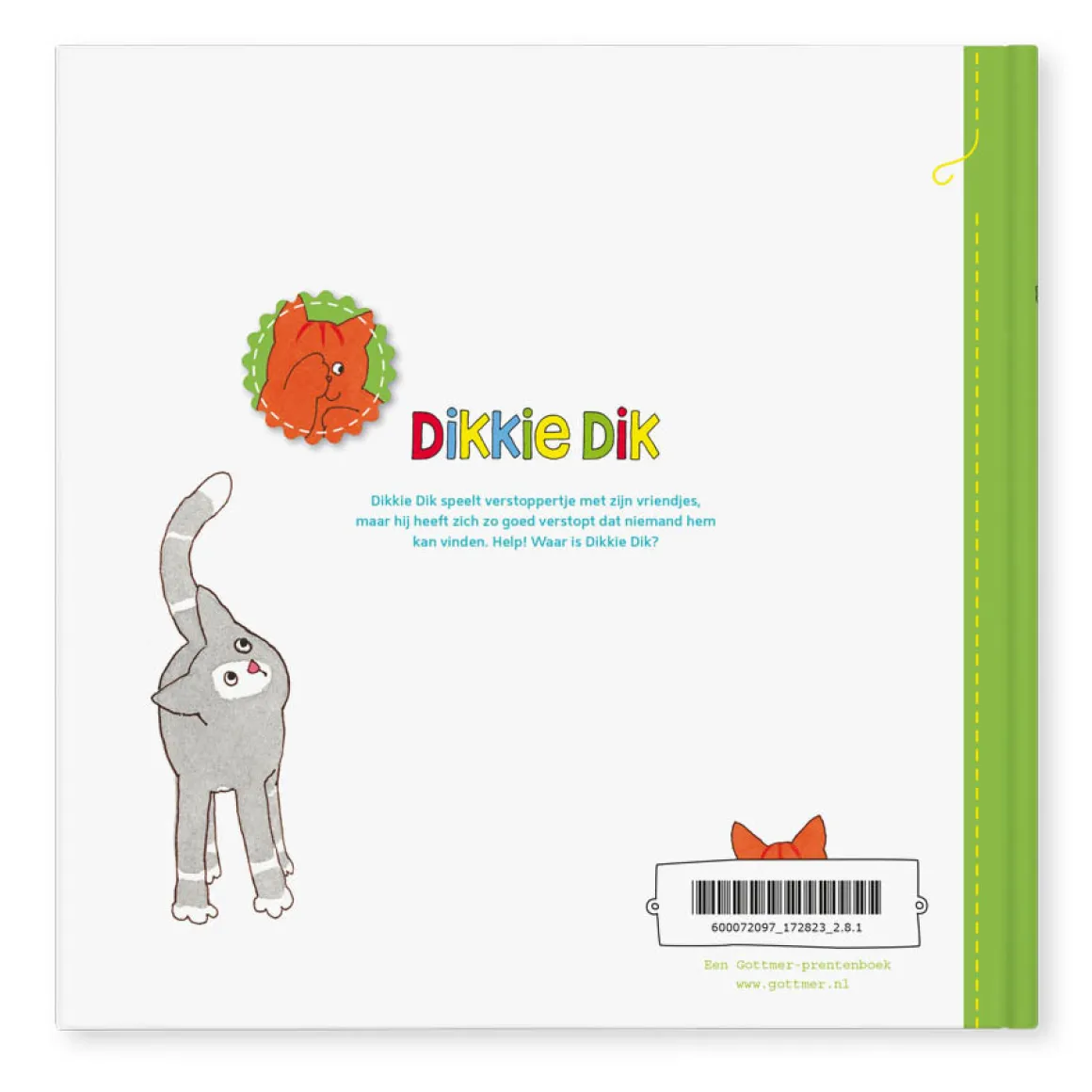 Boek "Waar is Dikkie Dik?" personaliseren