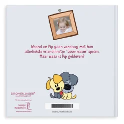 Boek "Woezel & Pip - spelen met jou" met naam