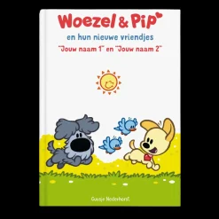 Boek Woezel & Pip tweelingeditie met naam