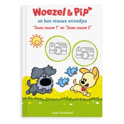 Boek Woezel & Pip tweelingeditie met naam