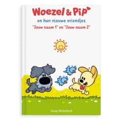Boek Woezel & Pip tweelingeditie met naam