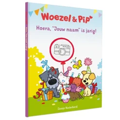 Boek "Woezel en Pip is jarig!" personaliseren