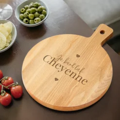 Borrelplank graveren