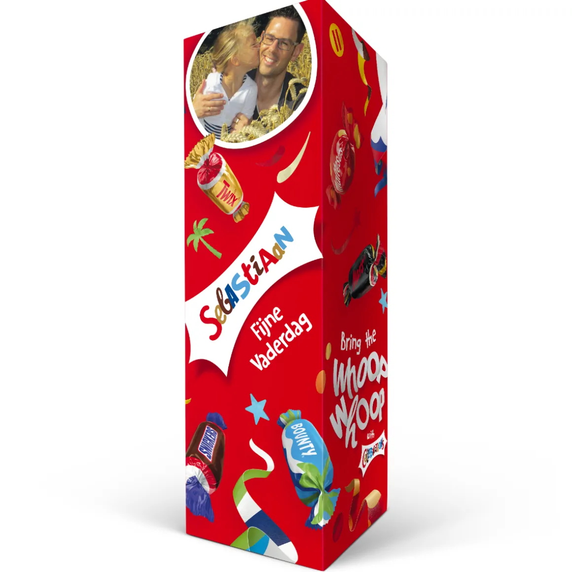 Celebrations chocolade met naam giftbox