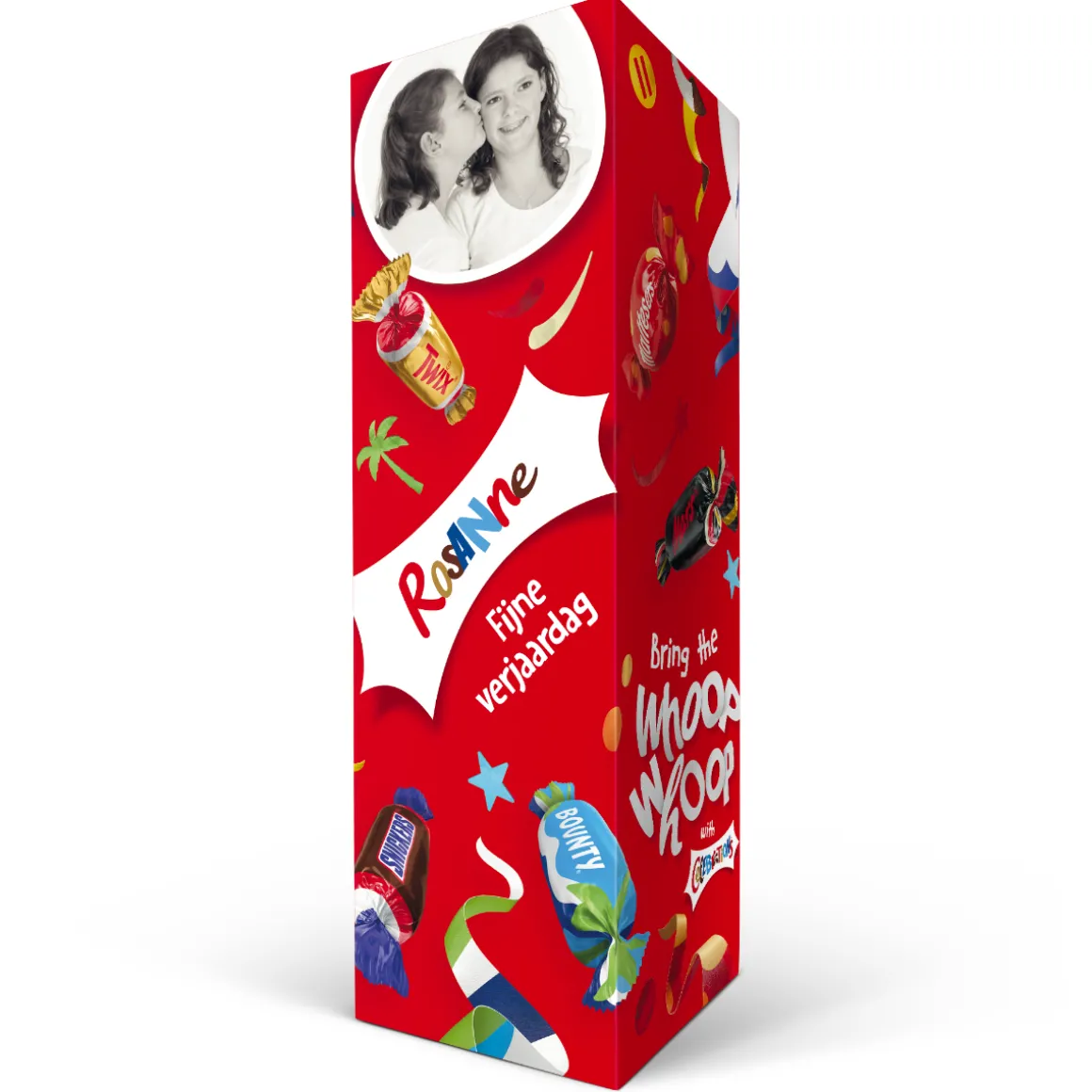 Celebrations chocolade met naam giftbox