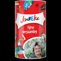 Celebrations tube met naam en foto
