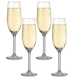 Champagneglas graveren