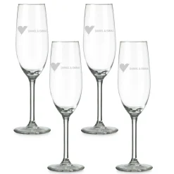 Champagneglas graveren