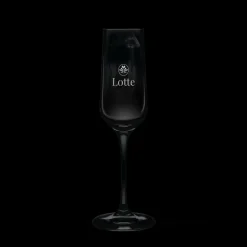 Champagneglas graveren