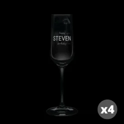 Champagneglas graveren