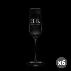 Champagneglas graveren