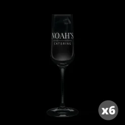 Champagneglas graveren