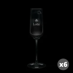Champagneglas graveren